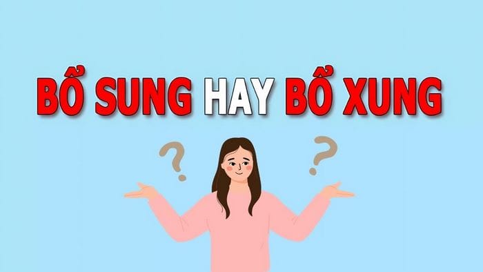 Bổ sung hay bổ xung? Đâu mới là từ đúng chính tả?