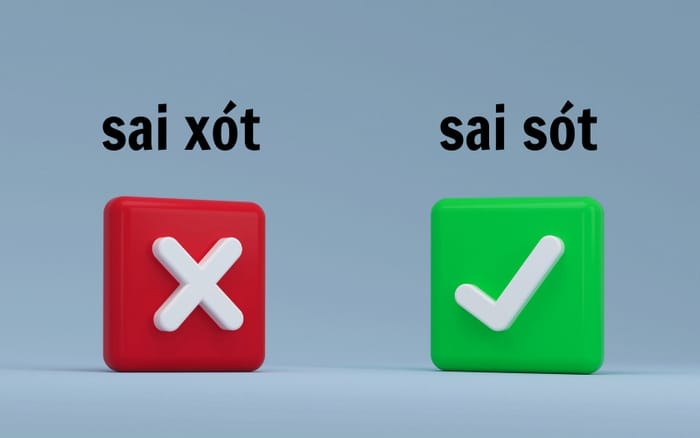  “Sai xót” là từ viết sai do nhầm lẫn, khôn có nghĩa trong tiếng Việt