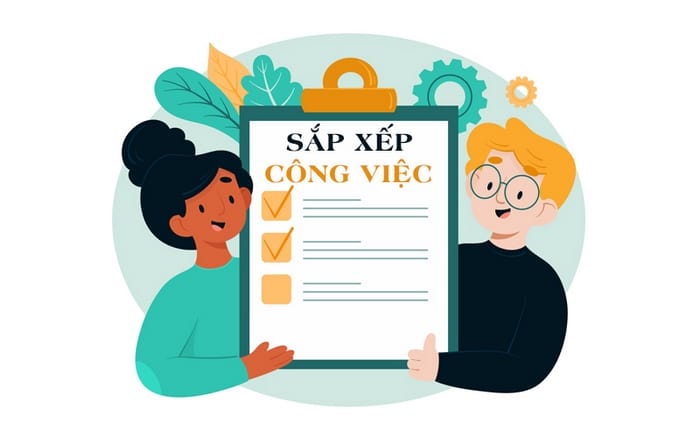  “Xếp” là động từ, thể hiện hành động sắp đặt hoặc phân loại mọi việc, mọi thứ có trật tự