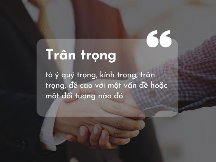 Hãy dùng đúng từ trân trọng để thể hiện thái độ với ngôn ngữ và với người đọc