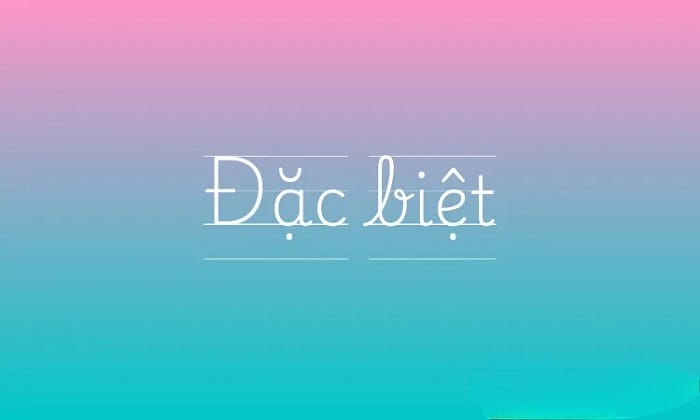 Từ “đặc biệt” được sử dụng phổ biến trong nhiều lĩnh vực của đời sống