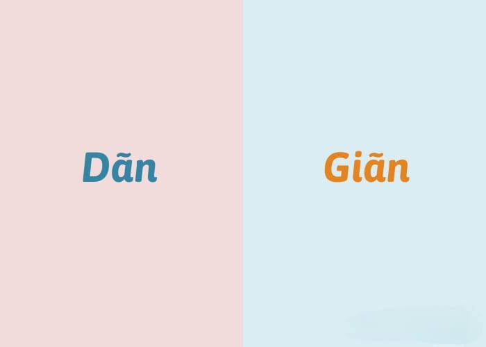 Cả dãn và giãn là những từ đúng với nghĩa tương đương nhau