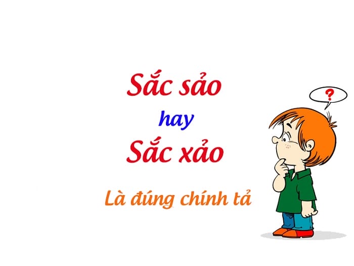 Sắc sảo là từ viết đúng, còn sắc xảo là từ không chuẩn xác