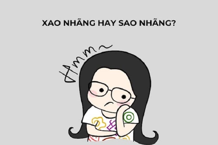 xao nhãng hay sao nhãng