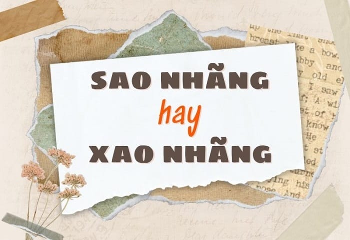 Cả sao nhãng và xao nhãng đều được công nhận trong từ điển tiếng Việt